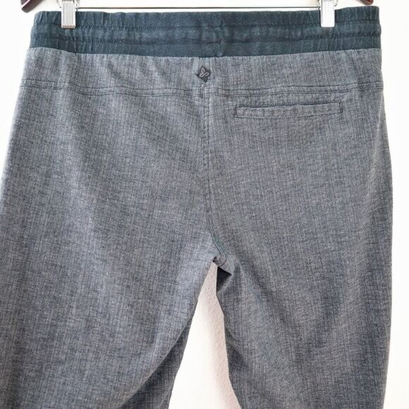 Prana Size M Mantra Pant Hemp Blend Straight Leg Pant Coal Gray - Picture 6 of 10